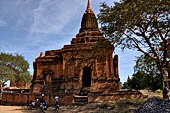 Bagan Myanmar. Minor temples near the Payathonzu. 